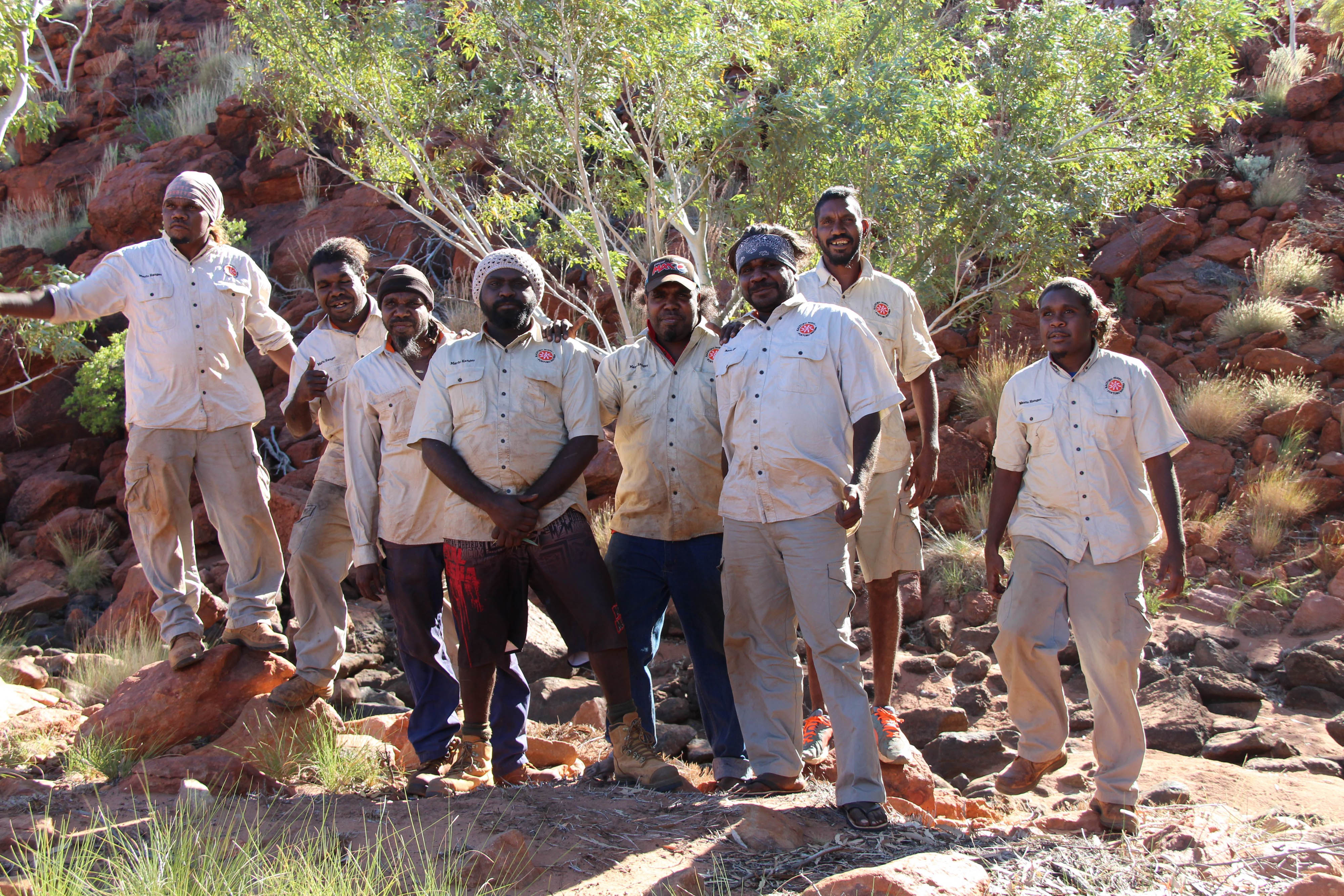 KJ Rangers work in Martu Country, the Australian outback to help keep Country healthy for people and nature